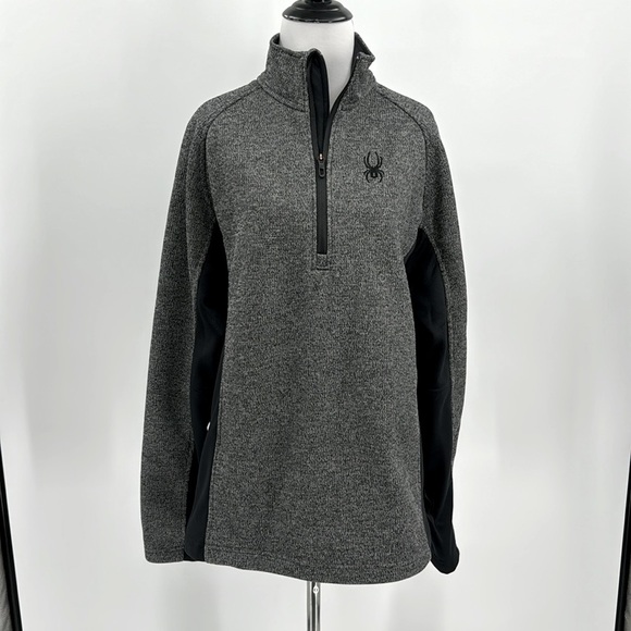 Spyder 1/4 Zip Jacket-size Large - Picture 4 of 12